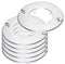 Floor and Ceiling Plate Split Flange, Fits 1-1/2 Inch IPS Galvanized Pipe, Chrome Finish