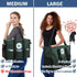 ABAMERICA Nurse Bags for Work Nursing Bag Multiple Pockets Waterproof Organizing Zip Top Clinical Bag for Nursing