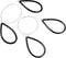Clay Cutters Wire Steel Clay Cutter Tools for Pottery Artists with Black Handle, 2 Pcs