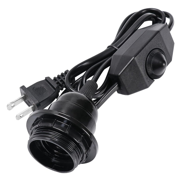 Heater Lamp Base,Heat Lamp Holder 4.75ft Hanging Lantern Pendant Light Lamp Cord