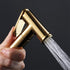 YHWKZCTTT HandheldSprayer Titanium Gold Cloth Diaper Sprayer BrassSprayer for Toilet Kit Shower for Pet, Bathroom