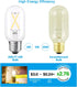 T45/T14 E26 Bulbs 25 Dimmable, 4000K, 2W Bulbs 6-Pack Light Watt Equivalent, Clear Natural White Daylight Tube LED