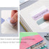 TuNan 720pcs 1 inch Classification,18 (1 Colored Book Sticky Index Tabs Self Adhesive, Repositionable Page Tabs