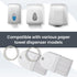 Paper Towel Dispenser Key, Universal Replacement for San Jamar and More Towel & Toilet Paper Dispensers - Pack of 4