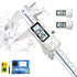 Digital Caliper, 6 Inch Measuring Tool, IP54 Waterproof, Large LCD Screen, Electronic Micrometer