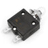 10A Manual Reset Button Circuit Breaker, 2 Pack, 125/250V AC, 50V DC, Thermal Overload Protector