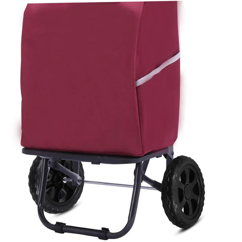 2pcs Zerodeko Heavy Duty for Utility Rolling Cart Replacement Shopping Cart Wheels Smooth Rolling Design Compatible