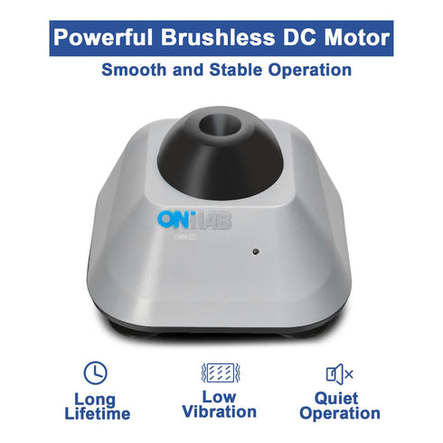 ONiLAB Mini Vortex Mixer with Touch Function, Lab Mixing for Nail Polish, Tattoo Ink, Includes 120 Mixing Balls