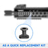 24 PCS Mlok Screws and Nuts Replacement Sets, M-Lok Rail Mount Screws & T-Nuts Accessories with Allen Wrench