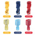 360Pcs T-Tap Wire Connectors, Self-Stripping Quick Splice Electrical Wire Terminals, Insulated Male Spade Kit