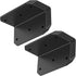 SecureLatch 4 Inch Heavy Duty Galvanized L Bracket, 90 Degree Angle Bracket for