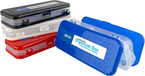 BAZIC 8" Double Deck Organizer Box (Case of 24).