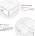 Small Plastic Storage Bin with Drawers, Stackable Organizer for Desk Accessories, Stationery, Office Supplies
