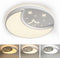 FAYOTAT Flush Mount Ceiling Light for Kids, 30W Large Modern LED Ceiling Lights,