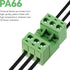 20Pcs 3 Pin 5.08mm Pitch DIY PCB Mount Screw Terminal Block Connector with 20Pcs 3 Pin Phoenix Plug