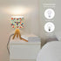 WEFHFGK Small Lamp Colorful Mexican Traditional Textile Embroidery Style from Tenango Bedside Tripod Table Lamp Cute