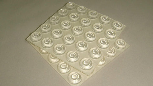 Sound Dampening Door Bumpers, 1/2 Diameter, Sheet of 100