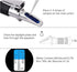 VGVGV 3 1Honey Brix Refractometer, in Refractometer for Honey Moisture, Brix and Baume Portable Honey Refractometer