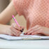PASISIBICK 12 Pieces Pink Motivational Quotes Snarky Screen Touch Ballpoint Pens, Black Ink, Office Scriptures (Pink)