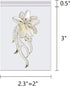 Small Plastic Jewelry Bags, 200pcs Mini Zipper Bags, 2" x 3" Clear Resealable Poly Bags for Craft