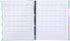 Mintra Office Durable PREMIUM Spiral Notebook - Sage Green, 5 Subject (8.5in x 11in), Fabric Covered Coils for School