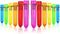HESTYA 12 Pcs Multicolor Ballpoint Pen - 10-in-1 Christmas Shuttle Pens, 0.5 mm Retractable Neon Pens