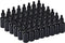 48 Pack 1 oz UV Resistant Black Glass Dropper Bottles 30ml with Eye Droppers, Leak Proof Travel Bottles for Essential