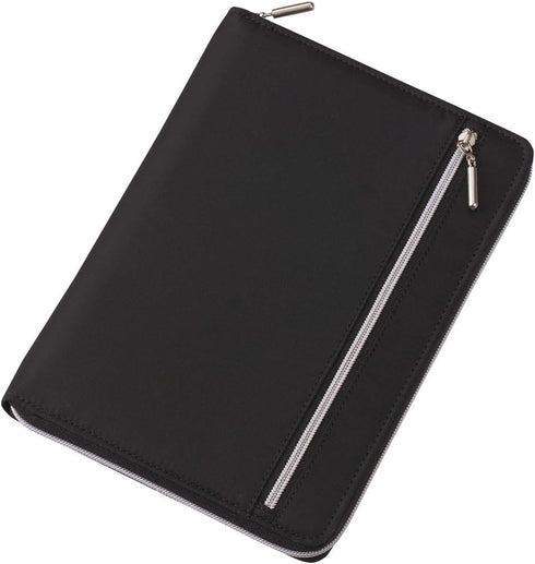 Raymei Fujii CN182B Notebook Cover A5 Nilon Multi-Cover Notebook, Black