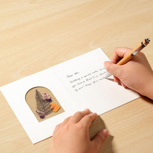 Set 12 3D 4.5" 5.9" Lovepop of Petal Pressed Thinking of You Notecards for Her and Him - Greeting Cards for Boys