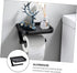 2pcs balacoo Toilet Paper Stand Roll Paper Holder Floating Shelves Bathroom Caddy Sturdy Material Holder Simple Design