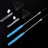 2 Pieces Inoculation Loop Mycology, Reusable Inoculation Loop with 90 Replaceable Nichrome Needle Tips