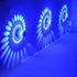 RICEFINE Colorful RGB Spiral Hole Wall Lamp Surface Wall Install Home Decor LED Light Luminaire Lighting