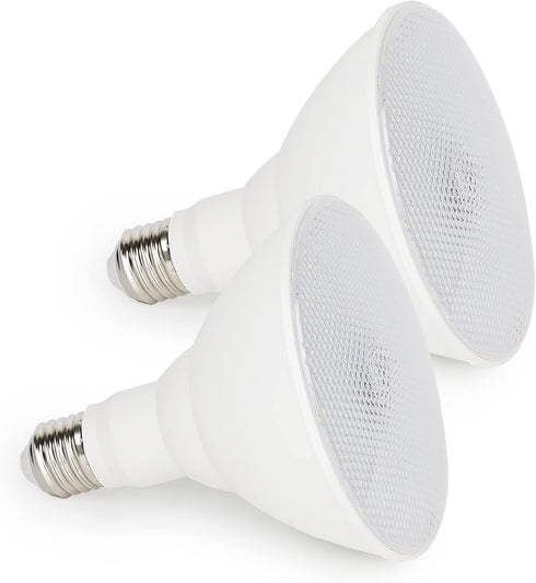 GREENIC Radar Motion Sensor Light Bulbs Outdoor, 15W 5000K PAR38 LED Flood Light, 100 Watt Equivalent, 2 Pack