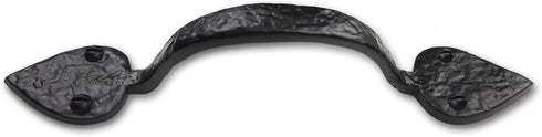 Iron Valley - 9" Heart Door Pull Handle, Solid Cast Iron