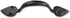 Iron Valley - 9" Heart Door Pull Handle, Solid Cast Iron