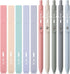 Mr. Pen 10 Pack Aesthetic Highlighters and Gel Pens No Bleed, Morandi Color Bible Highlighters, Black Ink Bible Pens