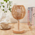 BENECREAT Small Boho Shades Replacement, Brown Paper Cord Lampshade Woven Pendant Light Covers Retro Lampshade