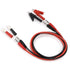 Sumnacon 4 in 1 Banana Plug Alligator Clip, 3.3 ft Multimeter Flexible Test Lead Wire Cable for Electrical Testing