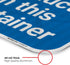 Sigo Signs 12x18 Inches, 3M .063 Please Deposit Feminine Hygiene Products in This Container Sign, EGP Reflective