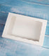 15-PACK Pastry Bakery Box, 16x11x2.75inch, White Auto-Pop Up Boxes for 12 Donuts, Muffins, Cookies with PVC Window