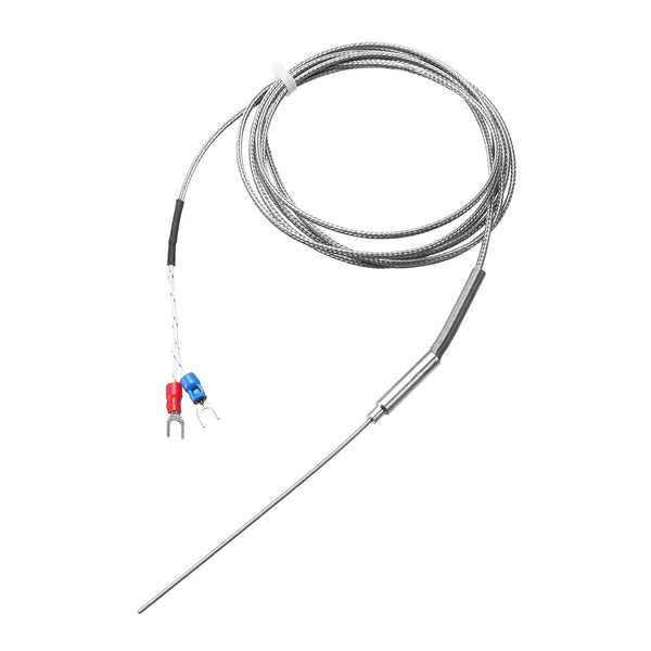 MECCANIXITY K Type Thermocouple Temperature Sensor Probe 1.5x100mm 6.6ft Wire, 0 to 1000°C