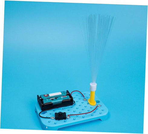 DIY Fiber Optic Light Kit Colorful LED Lamp for Science Experiments Encouraging Hands Learning and Parent Interaction