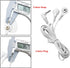 4 Count TENS Wires, 3.5mm Plug TENS to 3.5mm Snap Electrode Wires for TENS Unit (Check Plug Size)