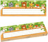Fancy Land Jungle Animals Name Plates, 36pcs Woodland Nameplates for Classroom School Supply