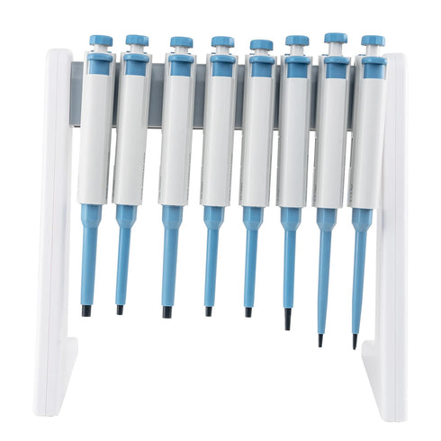 ONiLAB’S Lab Linear Micropipette/Pipette Rack, Pipette Stand,Pipettor Holder Fits Up to 8 Laboratory Pipettes