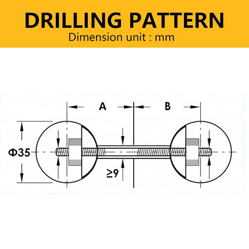 Countertop Connector, Furniture Fastening Connectors, Table Top Fasteners, Joint Connector Kit, 5/16" x 3-1/2" (12PCS)