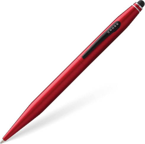Cross Tech2 Ball Pen with Stylus, Red, in Blister Metallic Rot