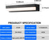 Boajuna 3 Outdoor Solar Wall lamp, Dusk to Dawn Motion Sensor Lantern with Lighting Modes, Wireless Exterior Solar