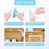 ZYMJBB Mount,10 Counter Under Cabinet Light Magnetic Replacement Metal Strips with Adhesive Backing Sticky Iron Strip