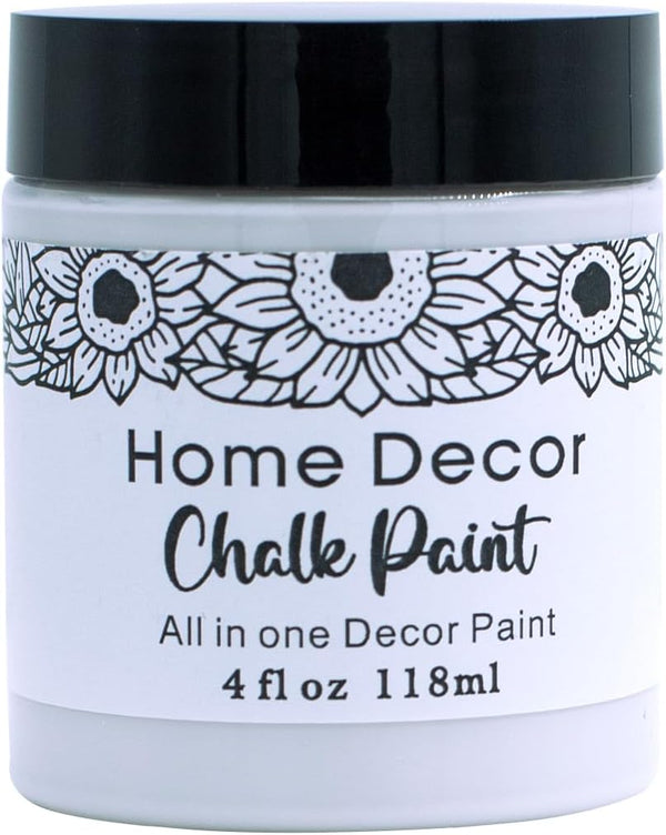 Grey Chalk Paint for Furniture - Chalk Finish Craft Paint for Wood, Interior House Paint, DIY Home Decor